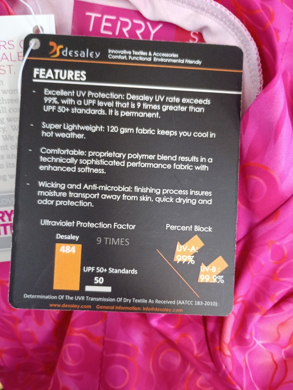 Terry Soleil Sleeveless Jersey Hydrange/beetroot Small NWT - Picture 7 of 9